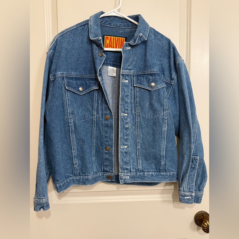 Vintage Calvin Klein Denim Trucker Jacket